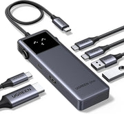 UGREEN Uno 6-in-1 USB-C Hub 10Gbps 2 USB-C 2 USB-A Data Port PD 4K 60Hz HDMI MacBook Pro Air iPad Surface XPS (35998) Ugreen