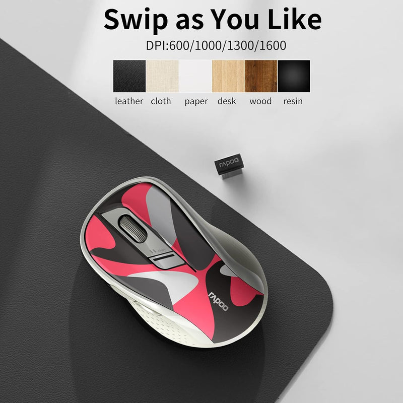 Rapoo M500 Silent Multi-mode Wireless Mouse