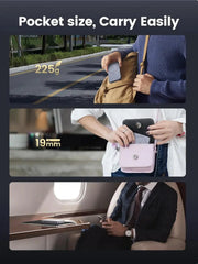 UGREEN 10000mAh Magnetic MagSafe Power Bank 3 Port Wireless Portable Charger PD 20W Foldable Stand iPhone 16 15 14 (15086) Ugreen