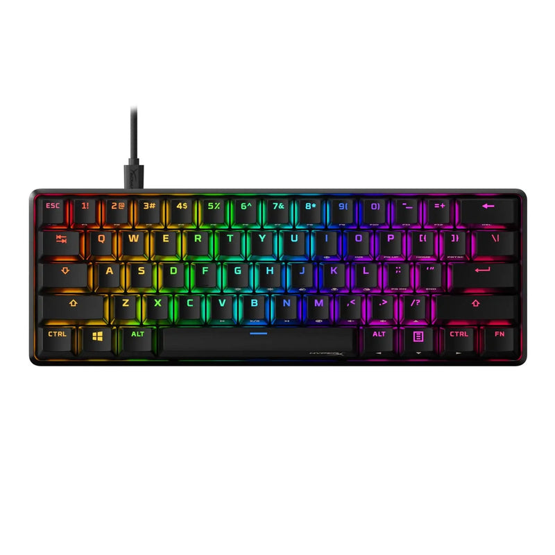 HyperX HKBO1S-RB-US/G Alloy Origins 60 USB-C Mechanical RGB Gaming Wired Keyboard Red Switch (Open Box) HyperX