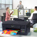 Brother HL-T4000DW A3 Inktank Refill Colour Printer with Wi-Fi and Auto Duplex Printing, Black - TeckPot
