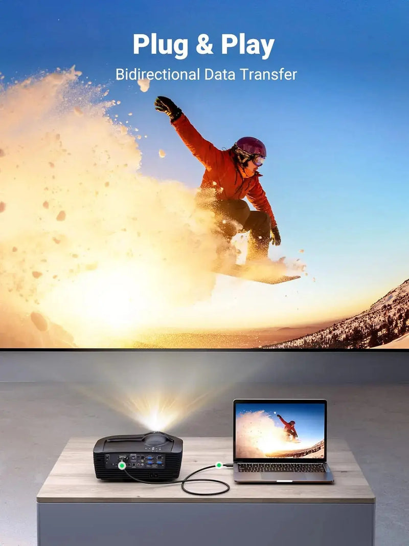 UGREEN HDMI to DVI Cable 3M Bi-Directional High Speed 1080P Full HD Laptop PC Monitor Projector Graphics (10136) Ugreen