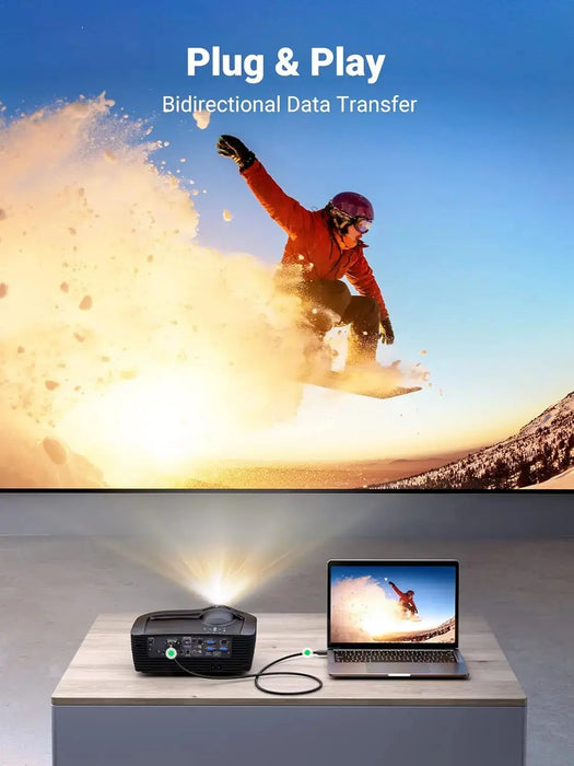 UGREEN HDMI to DVI Cable 3M Bi-Directional High Speed 1080P Full HD Laptop PC Monitor Projector Graphics (10136) Ugreen