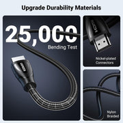 UGREEN HD140 HDMI 2.1 cable, 8K60 4K120, upgraded durability, 25,000 bends