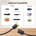 UGREEN HDMI Extension Cable 1M Male to Female 4K@60Hz 3D 1080P HDMI Extender Gold Plated High Speed ARC CEC (10141) Ugreen