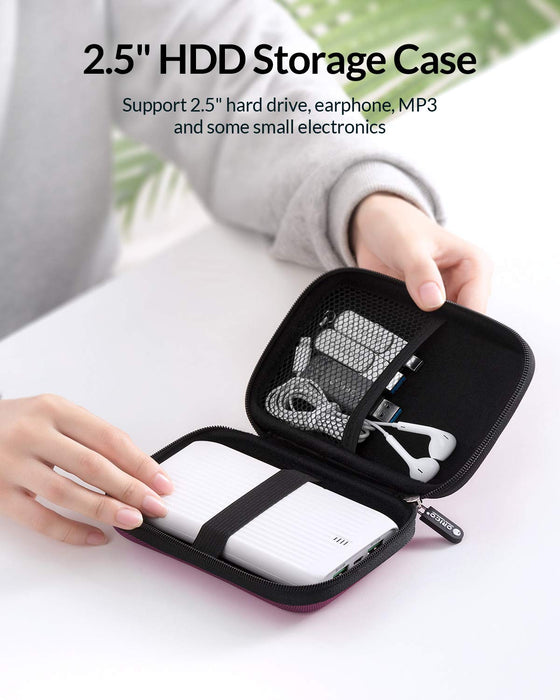 ORICO-PHD-25-PU-BP 2.5" Nylon External Drive Storage Caring Bag For WD My Passport Element, Seagate, Toshiba, Samsung