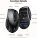 UGREEN 2.4G Wireless Mouse 1600 DPI 6 Button Nano Receiver 3 Adjustable DPI PC Laptop iMac MacBook Microsoft Pro (45012) Ugreen
