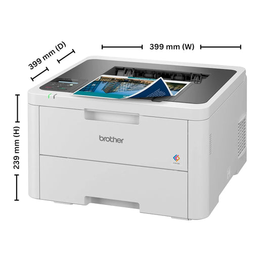 Brother HL-L3220CDW (New Launch) Automatic Duplex Color Laser LED Printer, 1 Line LCD Display, 256 MB Memory, 250 Sheets Paper Tray, USB 2.0, WiFi (Dual Band), WiFi Direct, 18 PPM, Free Installation - TeckPot