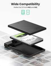 UGREEN 2.5 Inch SATA Hard Drive Enclosure, USB-C - image 8