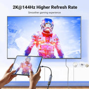 UGREEN USB C 3.1 to HDMI 2.0 Adapter Cable 4K 60Hz Thunderbolt iPad Pro MacBook Samsung S10 S9 Surface Pro Dell (70444) Ugreen