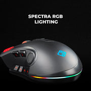 Cosmic Byte Equinox Gamma Pixart PMW3389 Sensor 16000DPI 12 Button Wired Gaming USB Mouse-Black(Open Box) Cosmic Byte