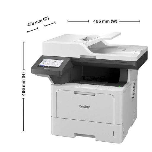 Brother MFC-L5915DW Mono Laser Printer with Duplex Printing, Fax and Networking - TeckPot