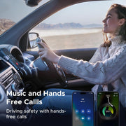 UGREEN 55546 Bluetooth 6.0 LDAC AUX receiver music and hands-free calls in a car
