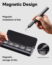 HOTO Precision Screwdriver ADV Set | 48-in-1 Magnetic Bits, Aluminum Alloy Body, Rotating Cap | Professional Repair Tool Kit for Mobile, Laptop, Watches & Electronics - Hoto India