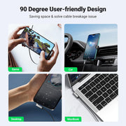 UGREEN 3.5mm Aux Audio Cable, 90° Right Angle, 0.5m - image 2