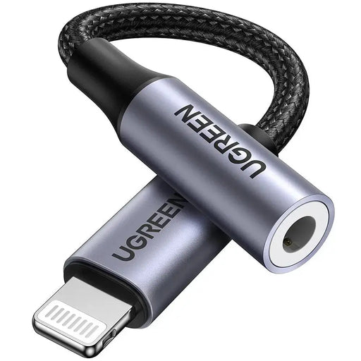 UGREEN Lightning to 3.5mm Headphone Adapter MFi Certified Aluminum Shell iPhone 11 Pro Max X XR XS 7 8 Plus 30756 Ugreen