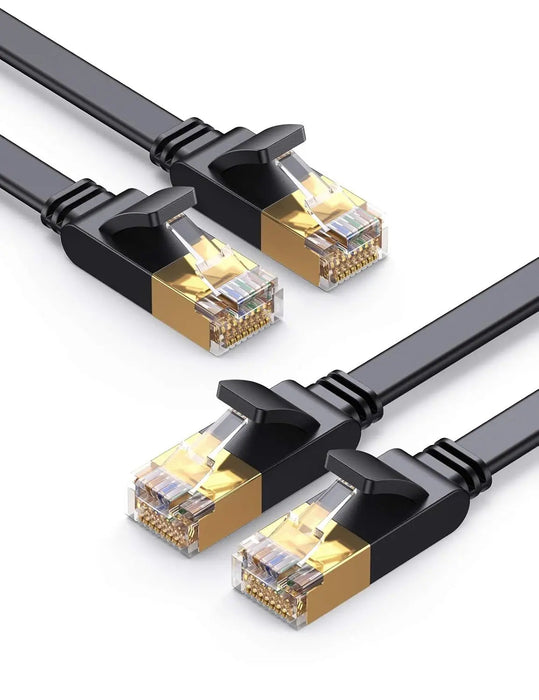 UGREEN Cat7 Ethernet Cable 20M U/FTP 10Gbps Flat Shielded LAN Gaming PS5 PS4 PS3 Xbox Laptop Router Computer (11267)