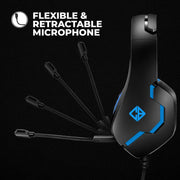Cosmic Byte Stardust Wired On Ear Gaming Headphones With Mic -Blue/Black(Open Box) Cosmic Byte