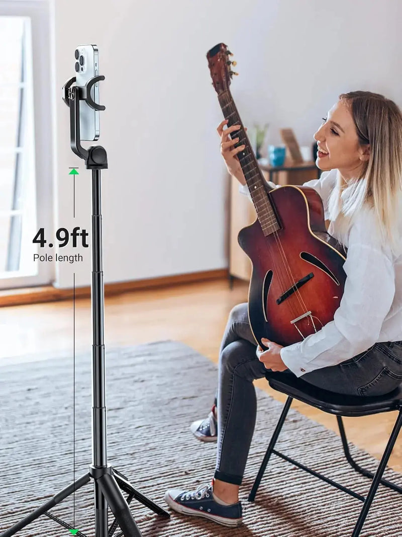 UGREEN Bluetooth Selfie Stick 3-in-1 Tripod Extendable Monopod Wireless Remote Control iPhone 14 13 12 Phone Camera 15062 Ugreen