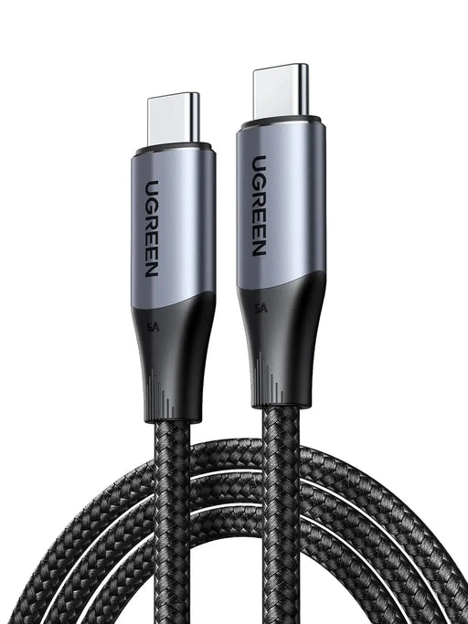 UGREEN 1M USB-C to USB-C Cable 240W PD 20Gbps Data Transfer 4K Video Braided MacBook Pro iPad Pro Galaxy Steam Deck 80150V240 Ugreen