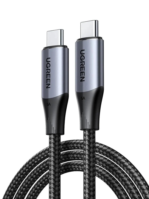 UGREEN USB-C 3.1 Gen 2 Cable 1M 100W PD 10Gbps 4K 60Hz Video Audio Thunderbolt 3 MacBook iPad Samsung Galaxy (80150) Ugreen