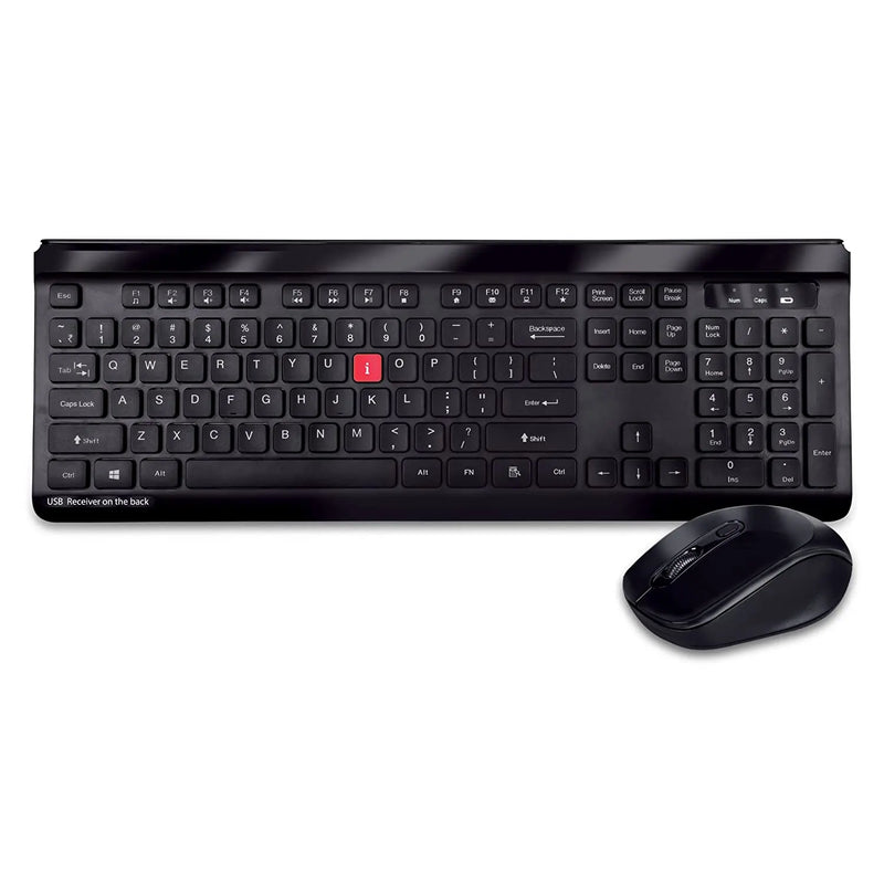 iBall Magical Duo 2 Wireless Deskset Keyboard & Mouse Combo-Black(Open Box) iBall