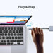 UGREEN 4-Port USB Type C Hub to USB 3.0 Adapter Micro USB Power MacBook Pro iMac Samsung Galaxy Note Dell XPS (70336) Ugreen