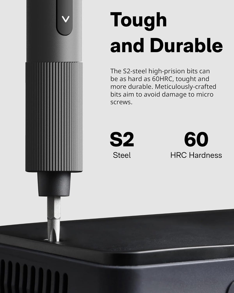 HOTO Precision Screwdriver ADV Set | 48-in-1 Magnetic Bits, Aluminum Alloy Body, Rotating Cap | Professional Repair Tool Kit for Mobile, Laptop, Watches & Electronics - Hoto India