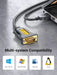 UGREEN USB to RS232 Adapter Cable 2M PL2303 Chipset DB9 Male Serial Converter PC Laptop Router CNC GPS (20222) Ugreen