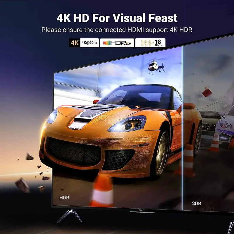 UGREEN 5M HDMI Extension Cable Male to Female 4K@30Hz Nintendo Switch Xbox PS5 PS4 Roku TV Stick Chromecast HDTV Laptop PC 10146 Ugreen