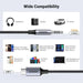UGREEN USB C to 3.5mm Audio Cable 1M Type-C AUX Headphone Car Stereo Adapter Mic HiFi iPhone 16 15 Galaxy S25 iPad (35056) Ugreen