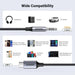 UGREEN USB C to 3.5mm Audio Cable 1M Type-C AUX Headphone Car Stereo Adapter Mic HiFi iPhone 16 15 Galaxy S25 iPad (35056) Ugreen