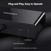 UGREEN VGA Splitter 1 In 2 Out Full HD 1080p Video Duplicator 1 VGA Input 2 VGA Outputs Monitor Projector HDTV PC Laptop 20918 Ugreen