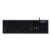 HP K300 Backlit Membrane Wired Gaming Keyboard 4 LED Indicators-Black(Open Box) HP