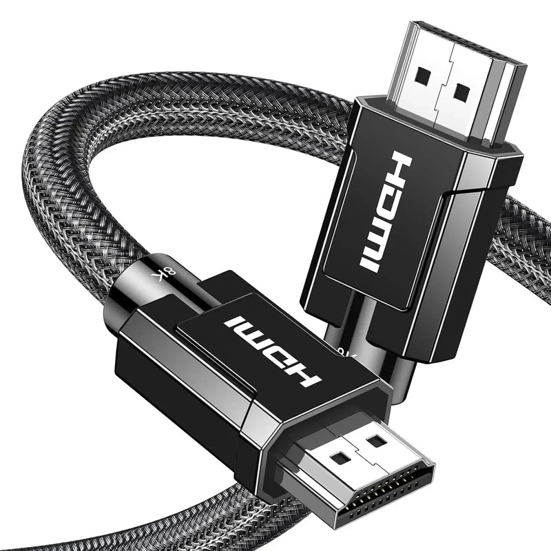 UGREEN 3M 8K@60Hz HDMI 2.1 Ultra Certified Zinc Alloy Braided 48Gbps Dynamic HDR Dolby Vision eARC Xbox PS5 Nintendo Switch 80602 Ugreen
