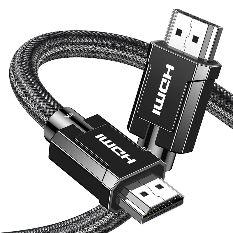 UGREEN HDMI 2.1 Cable 1M 8K@60Hz 48Gbps Ultra HD Dynamic HDR Dolby Vision eARC Nylon Braided PS5 Xbox Nintendo (70319) Ugreen