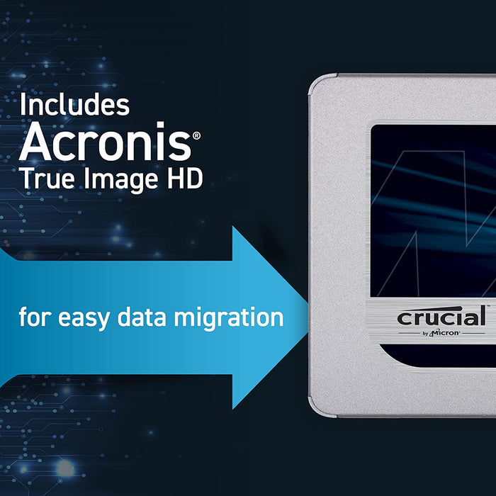 Crucial MX500 250GB SATA 2.5-Inch 7mm Internal SSD (CT250MX500SSD1)