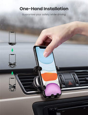 UGREEN LP228 80539 gravity air vent car phone holder one-hand installation