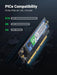 UGREEN NVMe PCIe Adapter Gen4 x16 to M.2 Expansion Card NVMe SSD 2230 2242 2260 2280 64Gbps Desktop PC 30715 Ugreen