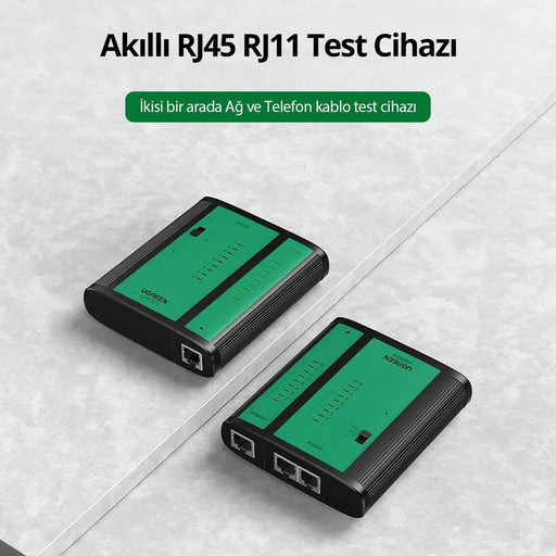 UGREEN Network Cable Tester LAN RJ45 RJ11 BNC Coaxial Ethernet Phone Cable Tester Remote Unit LED Indicators 10950 Ugreen