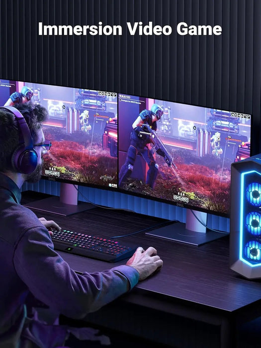 UGREEN 3M DisplayPort to HDMI Cable Male to Male 4K UHD Uni-Directional 1080P Video HDTV Monitor Projector PC Display 10203 Ugreen