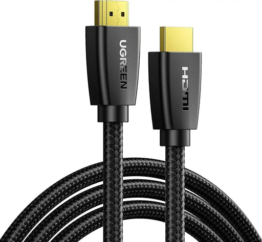 UGREEN 2M 4K@60Hz Braided HDMI 2.0 Cable Male to Male Round 18Gbps Ethernet UHD Gaming PS5 PS4 Xbox TV Monitor Computer Gold 40410 Ugreen