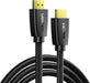 UGREEN 2M 4K@60Hz Braided HDMI 2.0 Cable Male to Male Round 18Gbps Ethernet UHD Gaming PS5 PS4 Xbox TV Monitor Computer Gold 40410 Ugreen