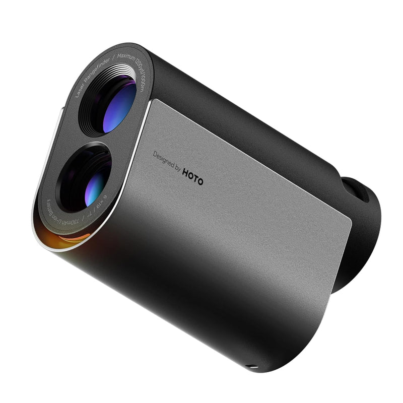 HOTO Golf Laser Rangefinder – Slope + Flag-Lock Digital Laser Measuring Tool, 1100-1200 Yard Range, 6× Magnification, USB-C Rechargeable, IPX4 Weather-Resistant - Hoto India
