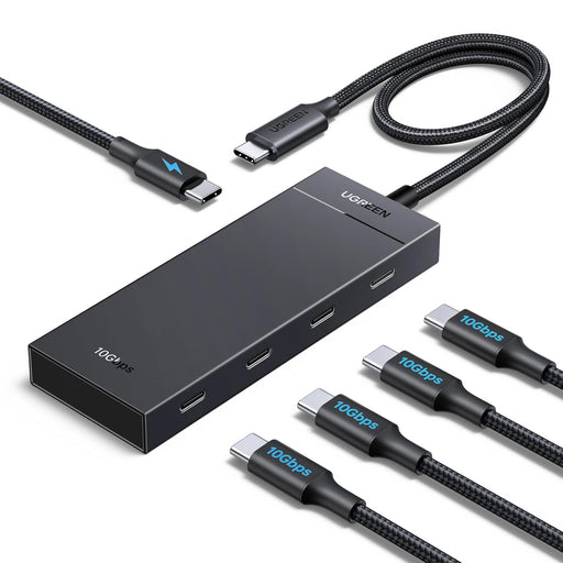UGREEN CM806 5-in-1 USB-C hub in black, product view