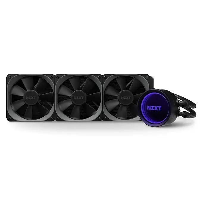 Nzxt Kraken X73 360mm - RL-KRX73-01 - AIO RGB CPU Liquid Cooler - Rotating Infinity Mirror Design NZXT