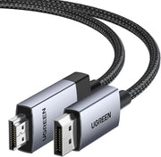 UGREEN 1M 4K 60Hz Active DisplayPort to HDMI Cable 2K@144Hz 1080P@240Hz Aluminum Braided Monitor Projector Dell HP 15773 Ugreen