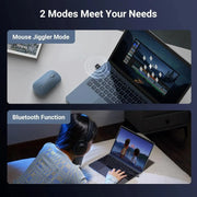 UGREEN Bluetooth 5.4 Adapter Mouse Jiggler USB Dongle Computer Laptop Mouse Mover Switch Button 2 Jiggle Mode Plug Play (35994) Ugreen
