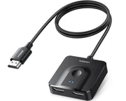 UGREEN 70607 bi-directional 4K60 HDMI 2-in-1-out switch with 1m HDMI cable