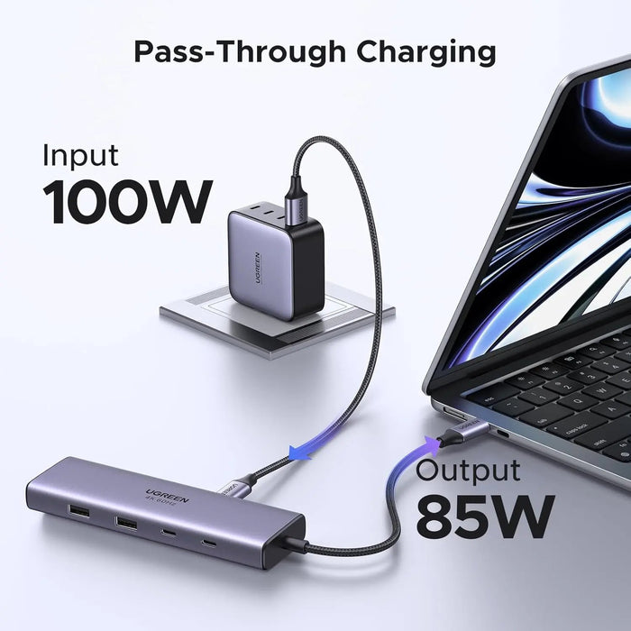 UGREEN 9-in-1 USB C Multi-function Dock 4K 60Hz HDMI 5Gbps USB-C USB-A Data Port Hub Docking Station Laptop MacBook (15375) Ugreen